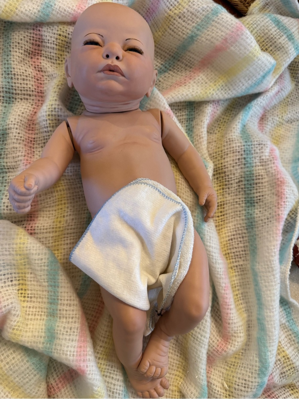 Anatomically Correct Porcelain Newborn Boy